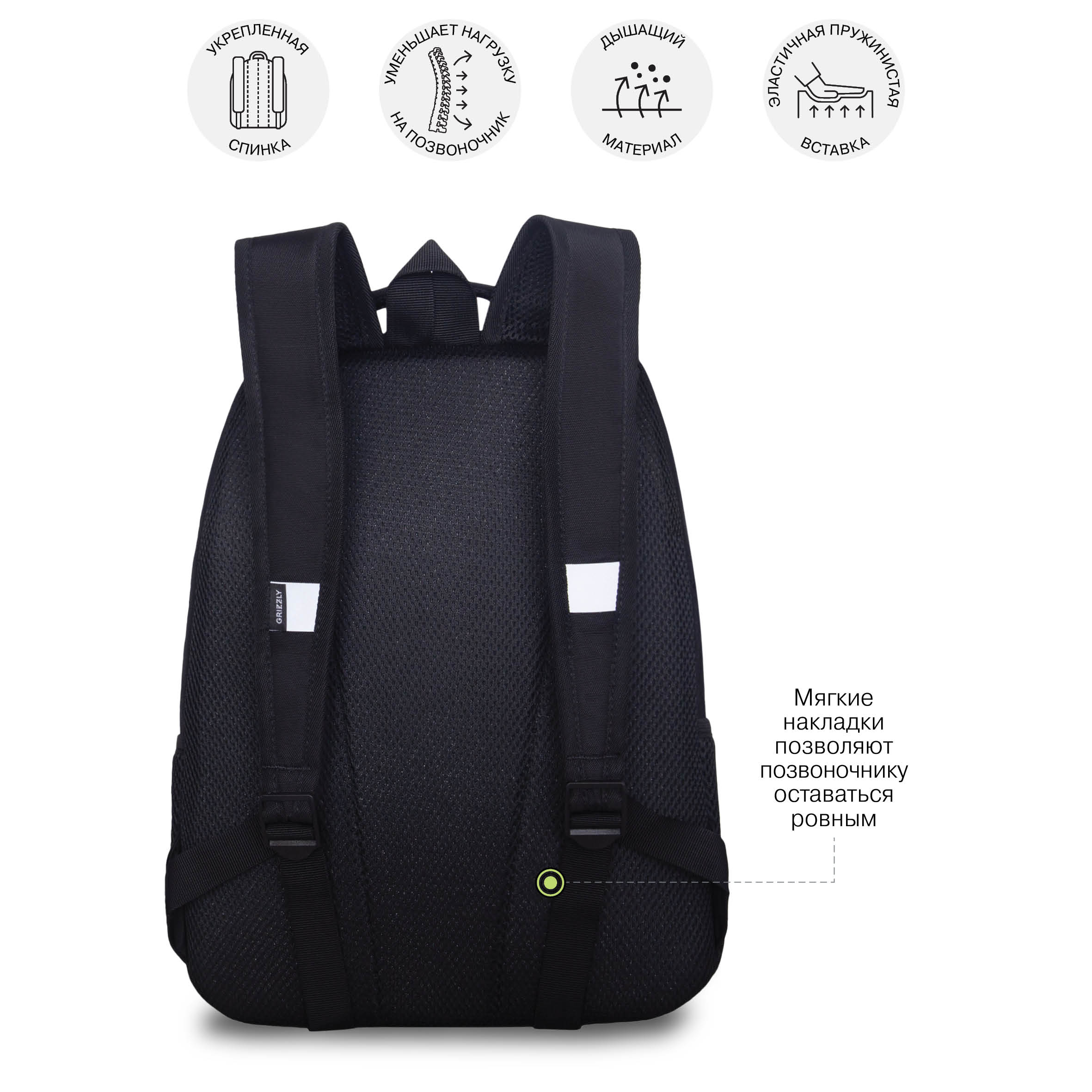 Рюкзак Grizzly для мальчика - фото 9