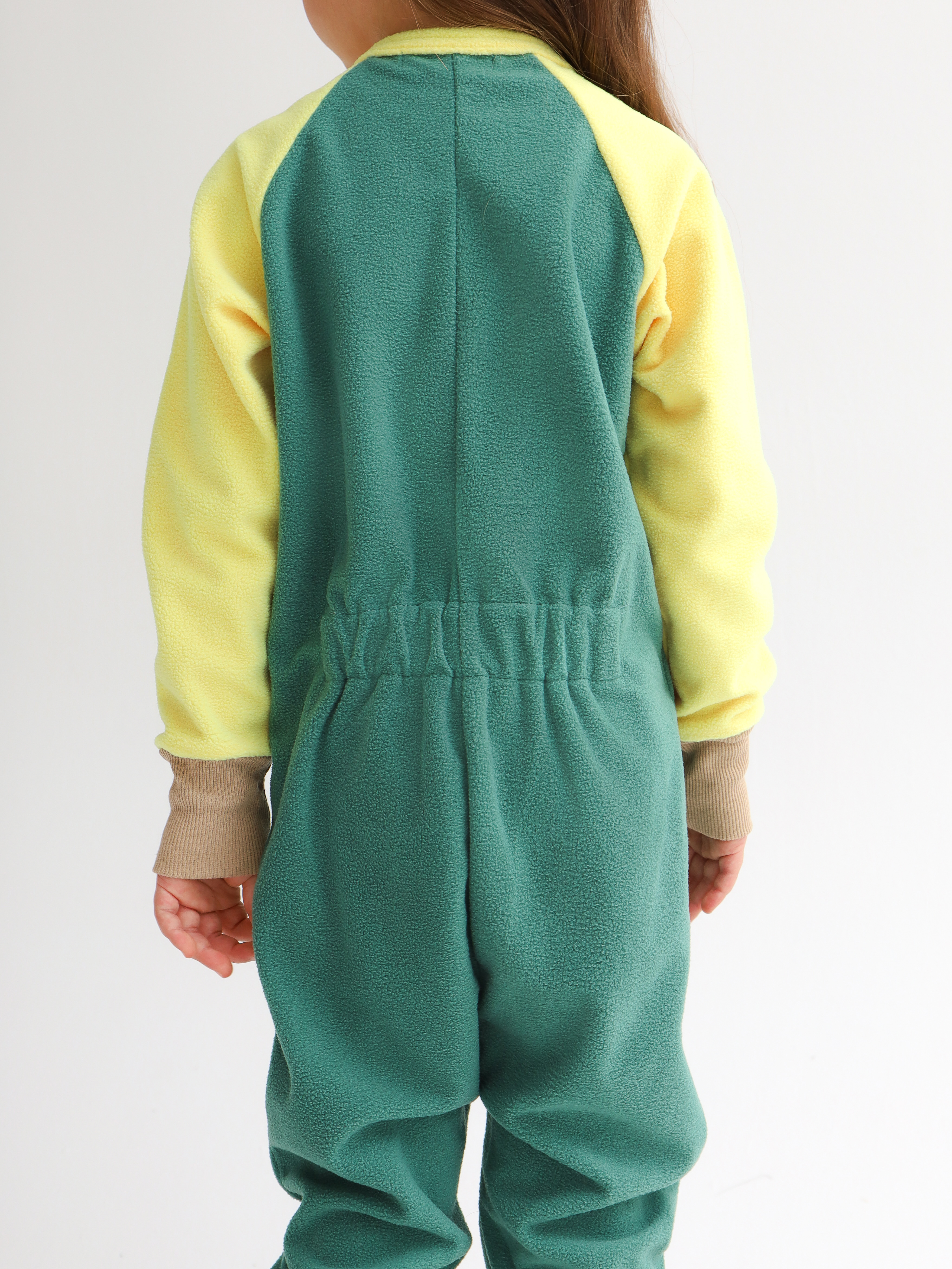 Комбинезон MINIDINO Т-К-011/ДКомбинезон-поддева детский Colour block васаби - фото 9