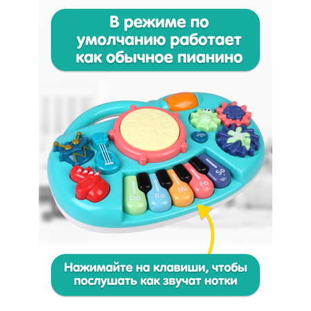 Игрушка Жирафики развивающий центр Звуки музыки