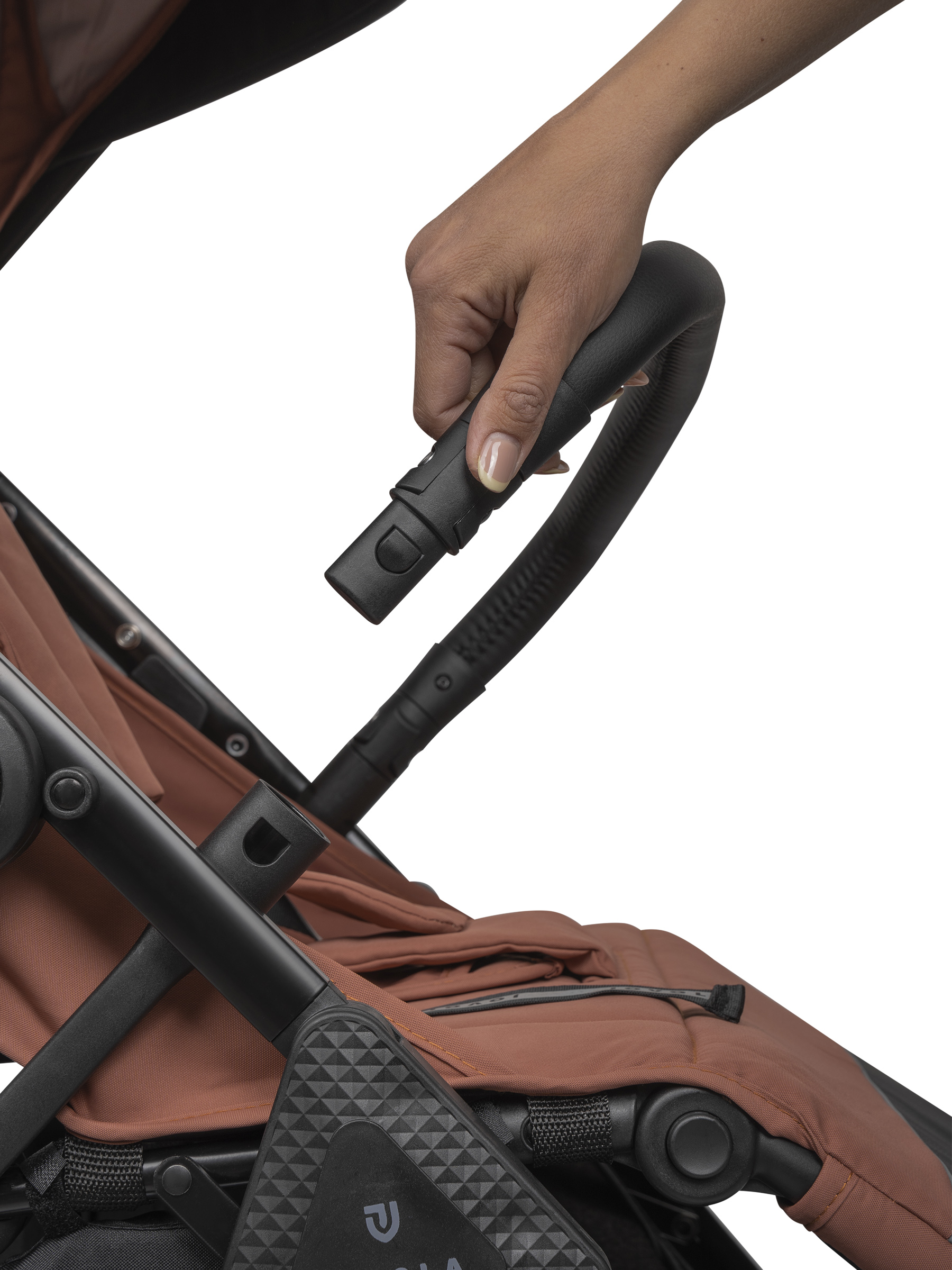 Коляска прогулочная JOVOLA Magma Plus терракот - фото 30