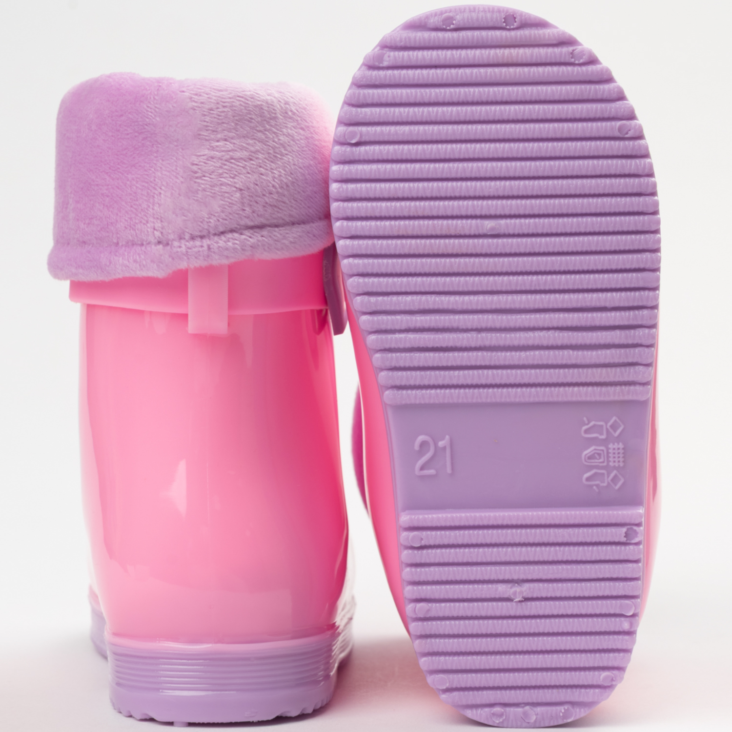 Сапоги резиновые TikkaGo 8U03_2433-1_pink-lilac - фото 11