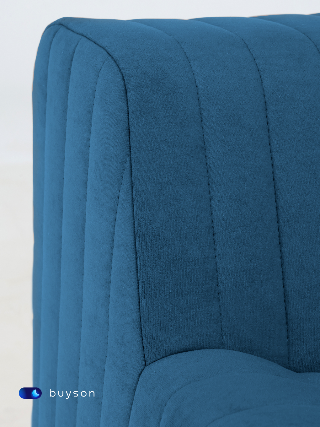 Кресло buyson БайСофт синий - фото 5
