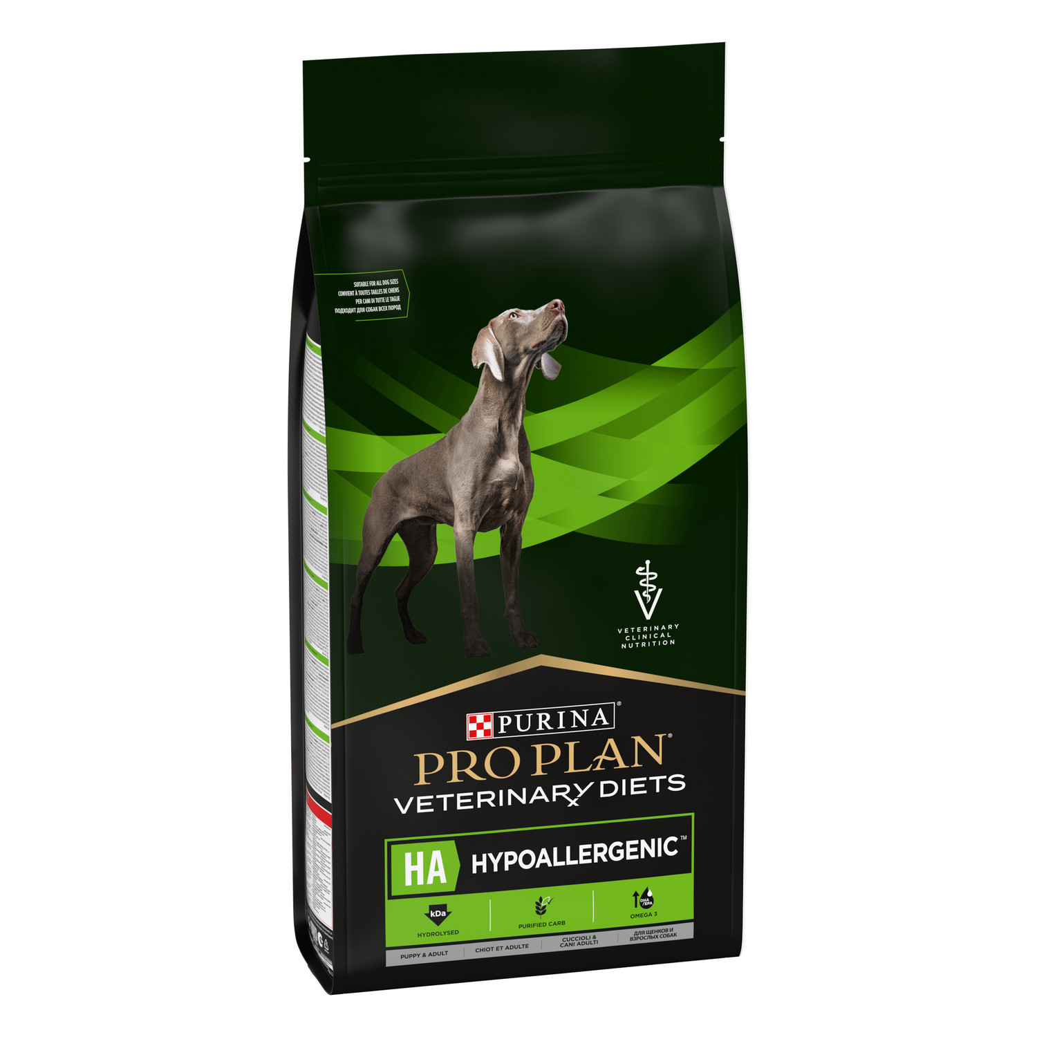 Корм для собак Purina Pro Plan Veterinary diets при аллергических реакциях сухой 11кг - фото 4