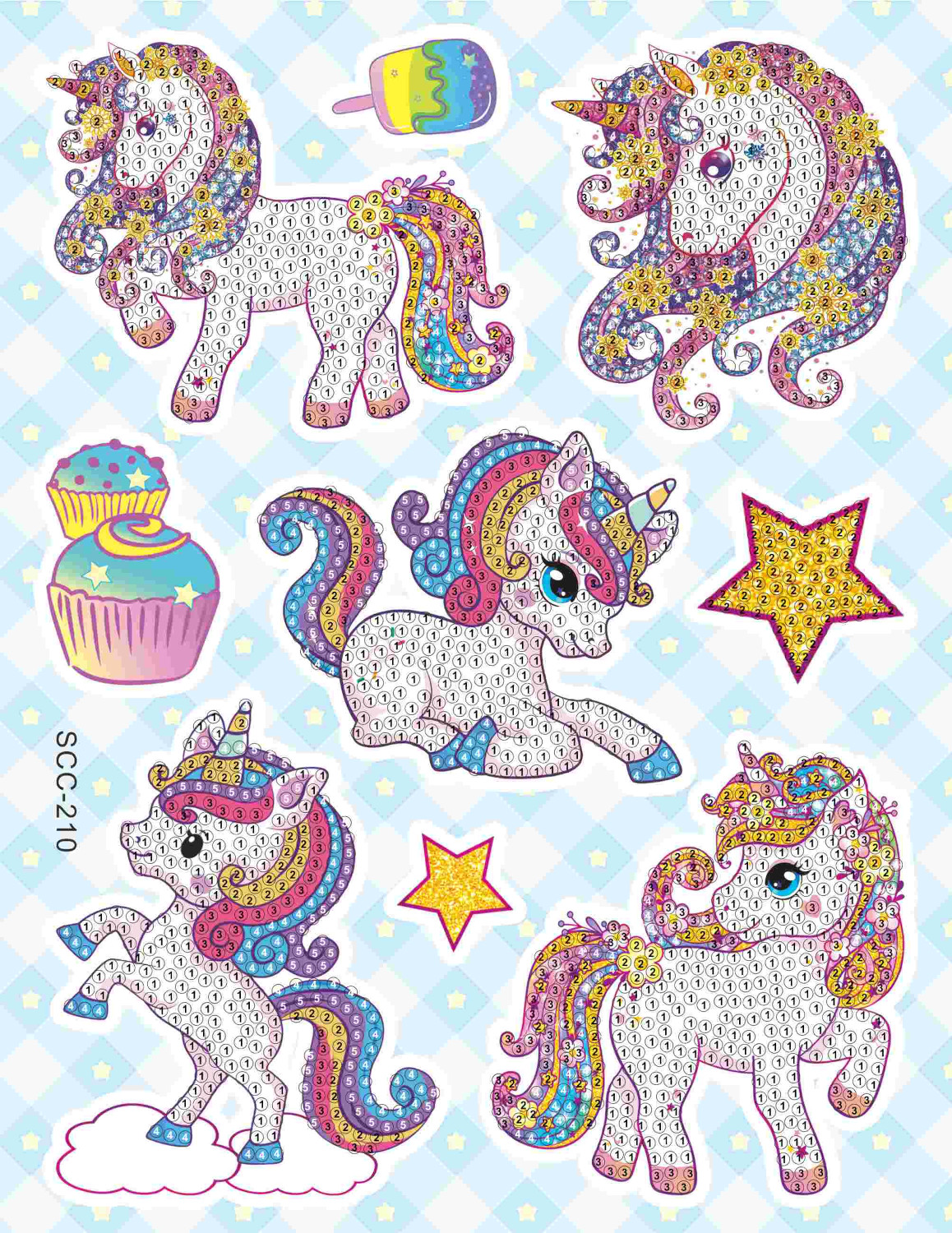 Алмазная мозаика Attivio Единороги - фото 1