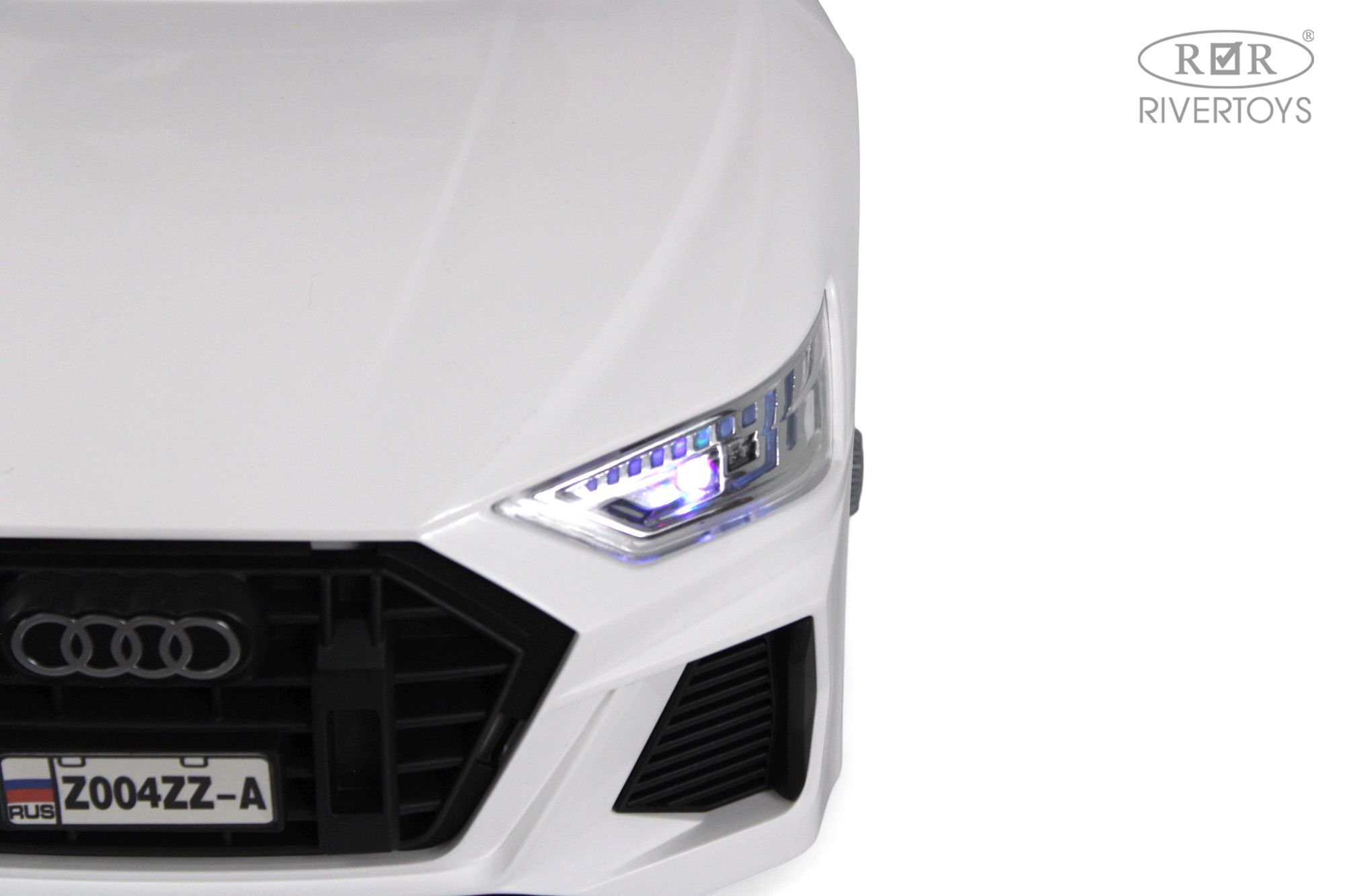 Каталка RIVERTOYS Z004ZZ-A-WHITE белый - фото 5