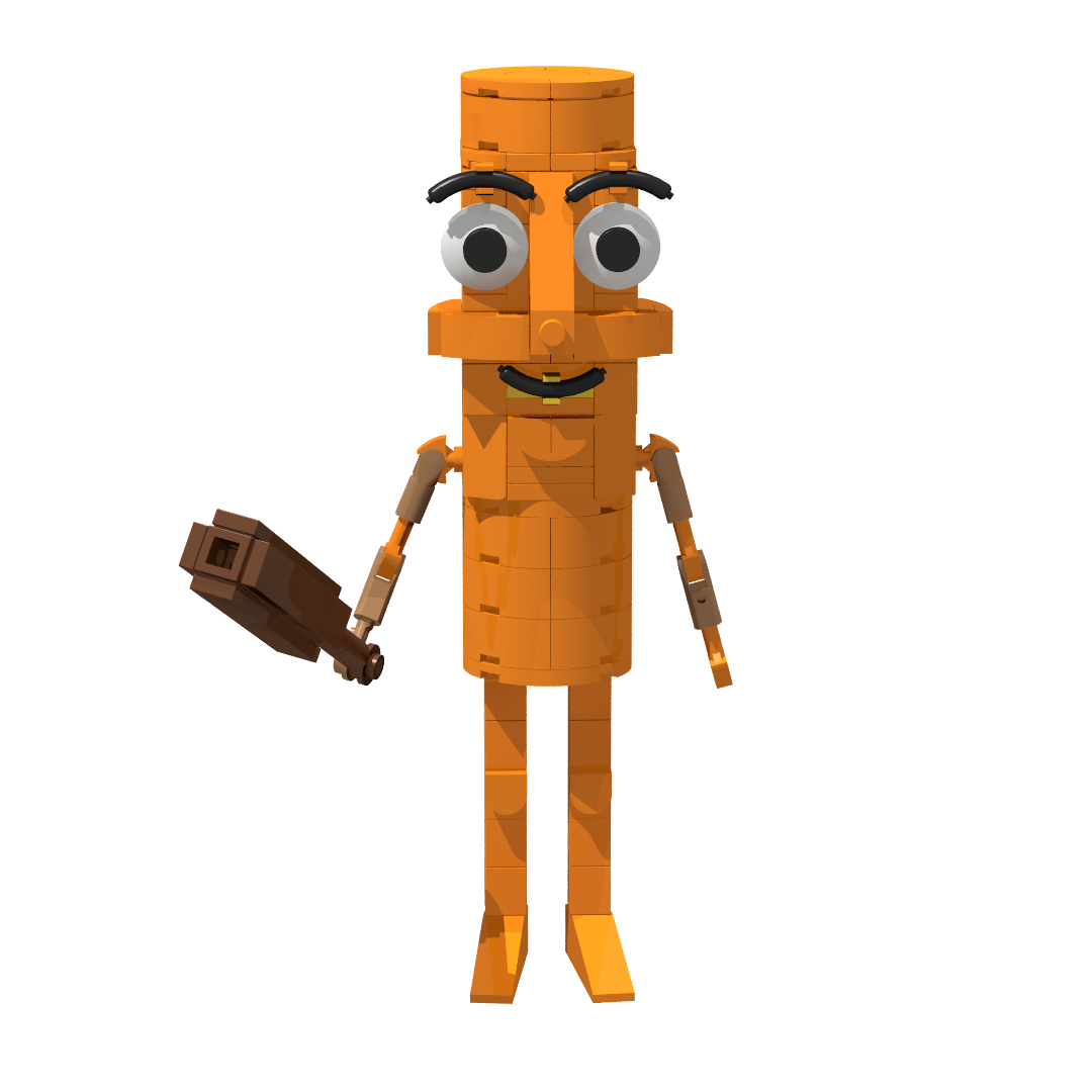 Конструктор Italian Brainrot Тун Тун 147 дет. - фото 9