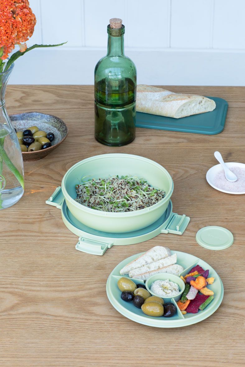 Контейнер Brabantia Make&Take 1,3л мятно-голубой 206382 - фото 8