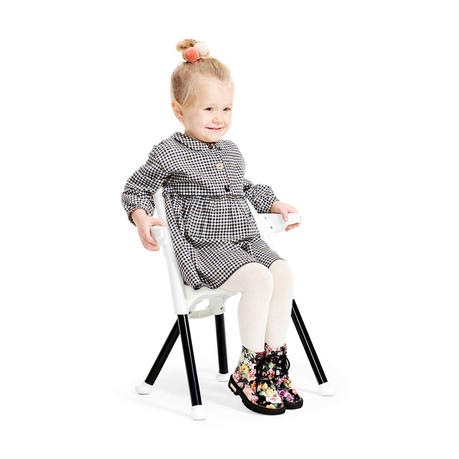 Стульчик для кормления Kinderkraft Pini Grey трансформер - фото 17