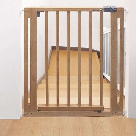 Ворота безопасности Safety 1st Деревянные Easy Close Wood 73-80.5 см Бежевый