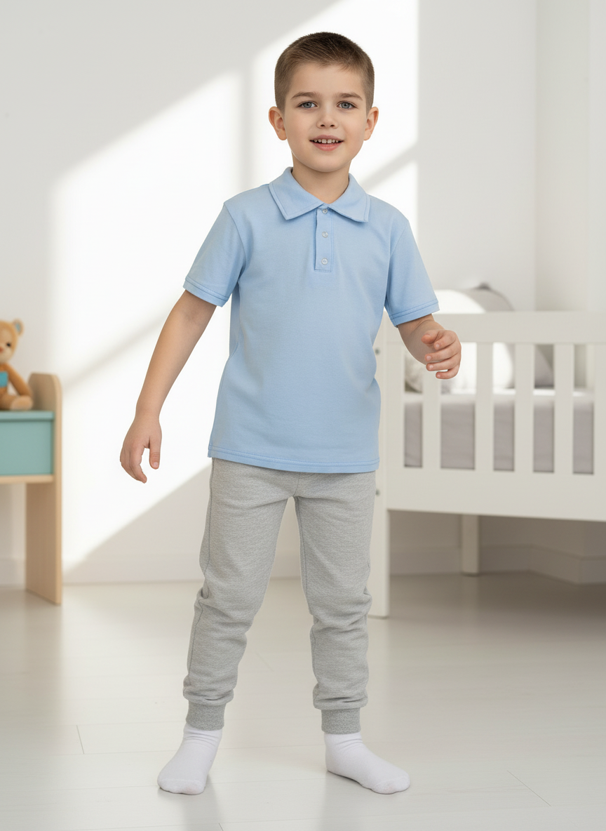 Поло Утенок 659 голубой - фото 8