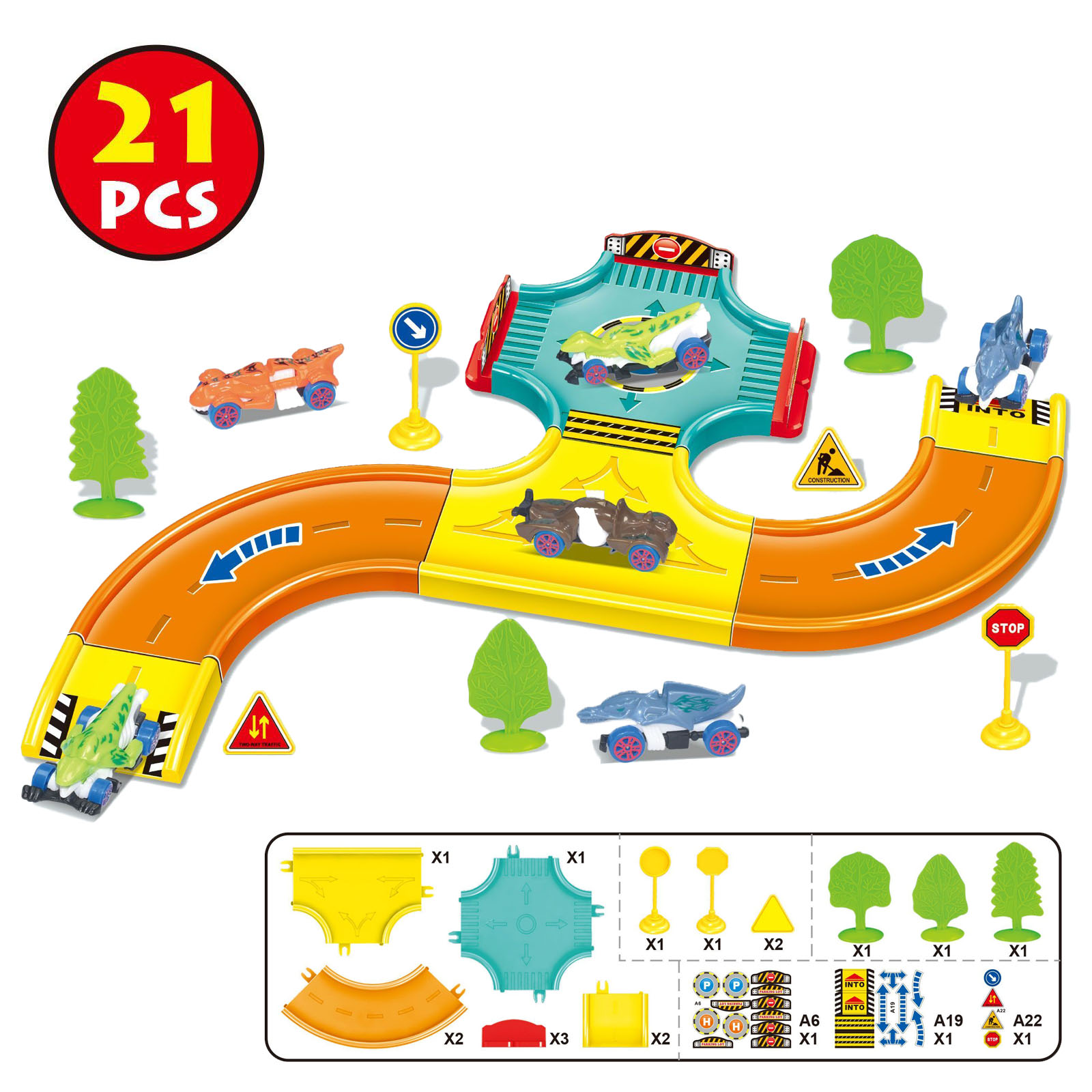 Парковка Sima-Land дино 10417958 - фото 1