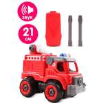 Изображение товара Конструктор Lei Meng Пожарная машина 21см отвертка