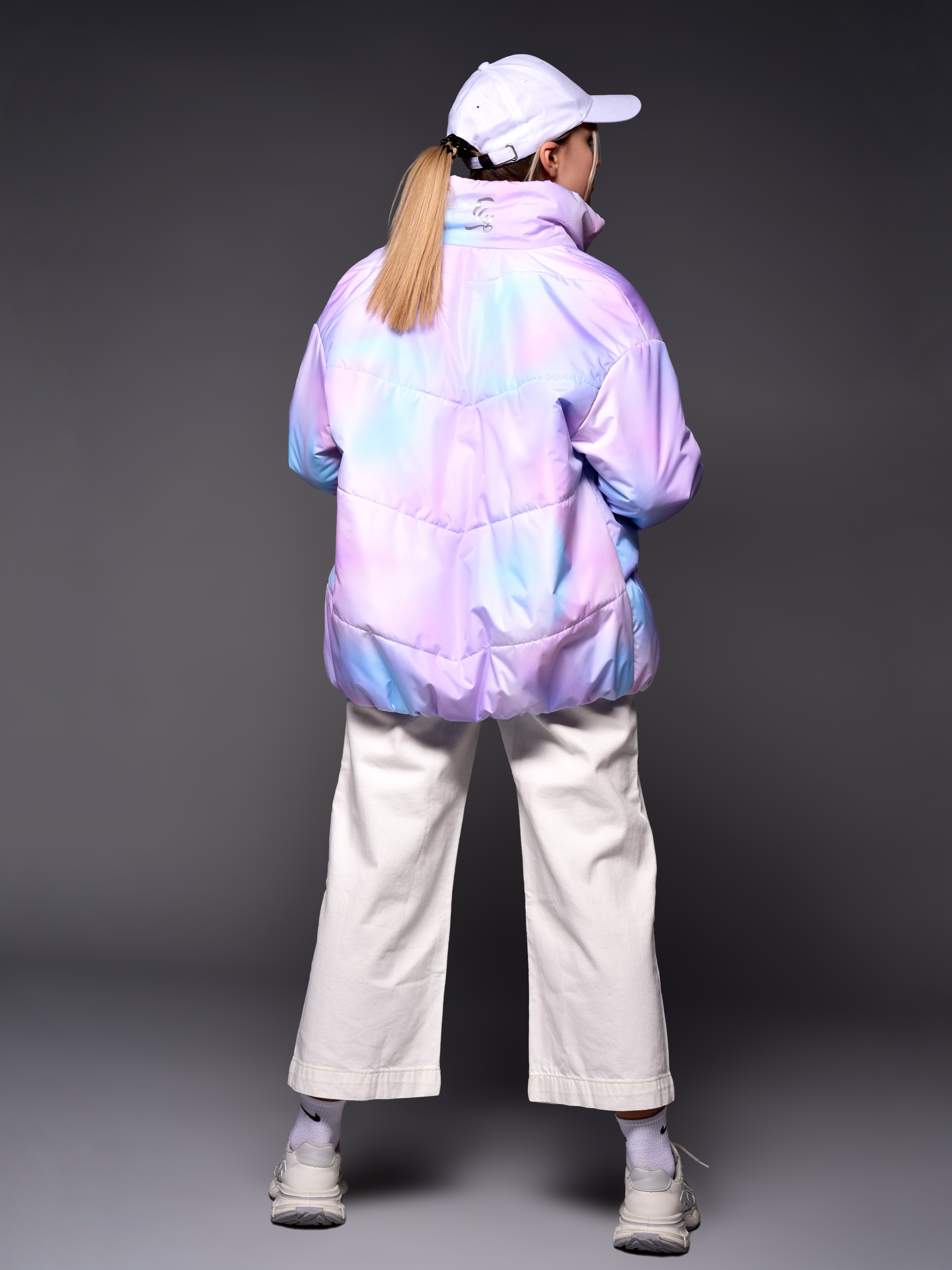 Куртка Аврора 1105-Д/принт-акварель - фото 3