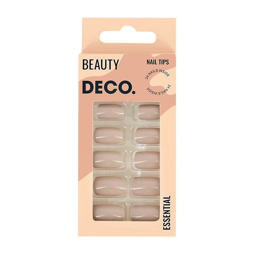 Накладные ногти DECO. Essential taupe 24 шт + клеевые стикеры 24 шт - фото 3
