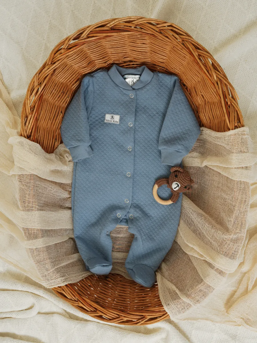 Комбинезон Супер Пупс мод24/сероголубой - фото 17