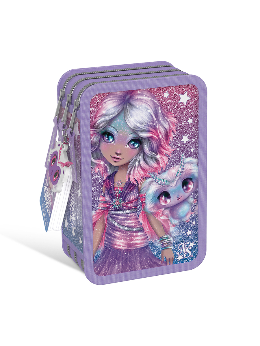 Пенал книжка Nebulous Stars Estrelia (сиреневый) - фото 4