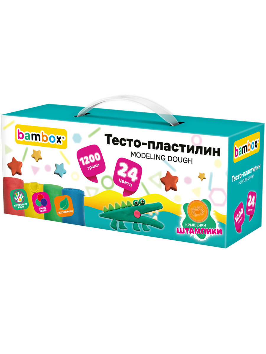 Тесто для лепки BAMBOX 24 цв. - фото 2