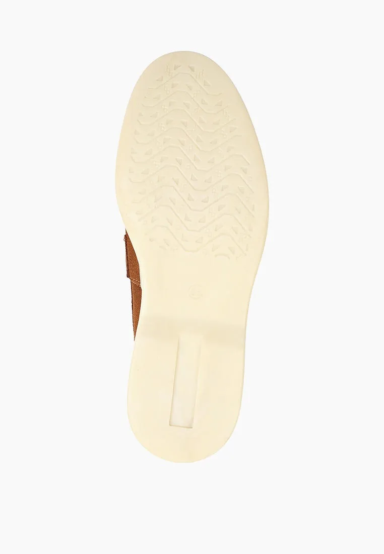 Лоферы IERDI IER-001-RYZH-ZAMSHA-JEN - фото 5