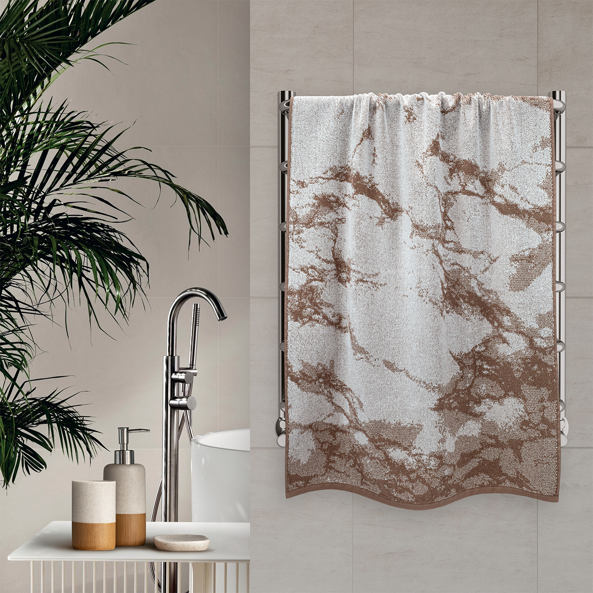 Полотенце BRAVO Marmola 80 x 50 см 1 шт. - фото 5