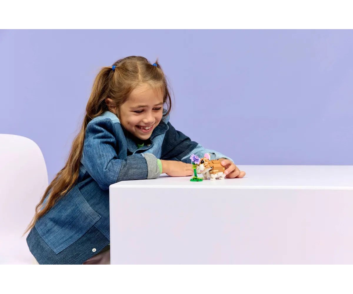 Конструктор LEGO Creator Милый хомячок с цветком 166 дет. - фото 10