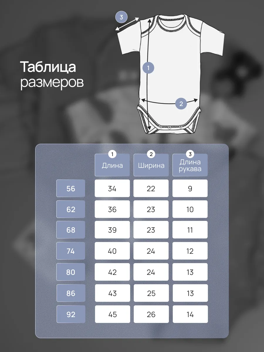 Боди 3 шт Супер Пупс нбр/3пр/бд/sk23/рубчик/морскаясказка - фото 15