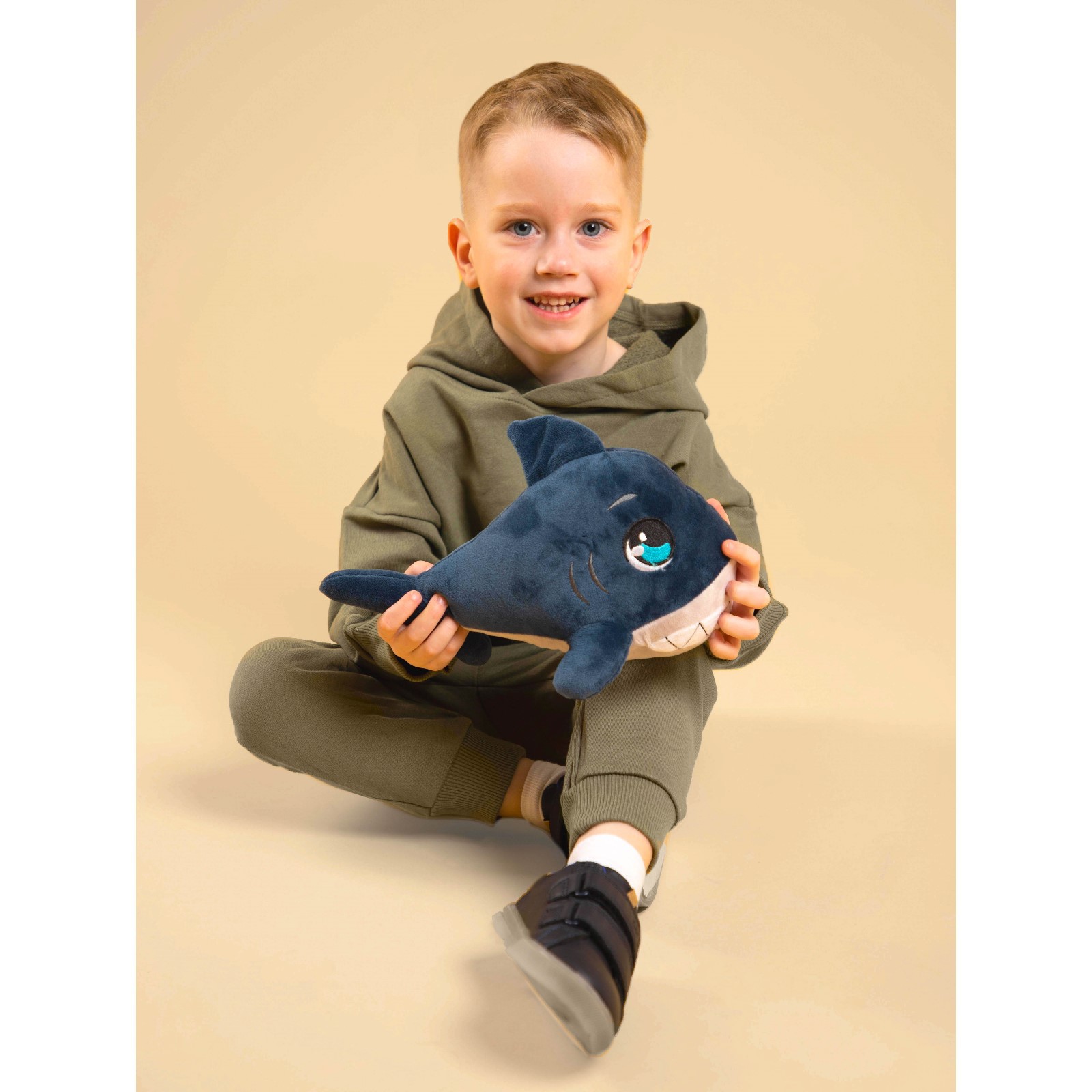 Игрушка мягкая Milo Toys акула - фото 8