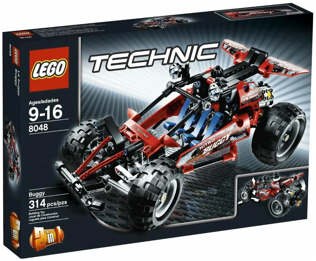 Изображение товара Конструктор LEGO Technic 8048 Багги для развития логики и моторики