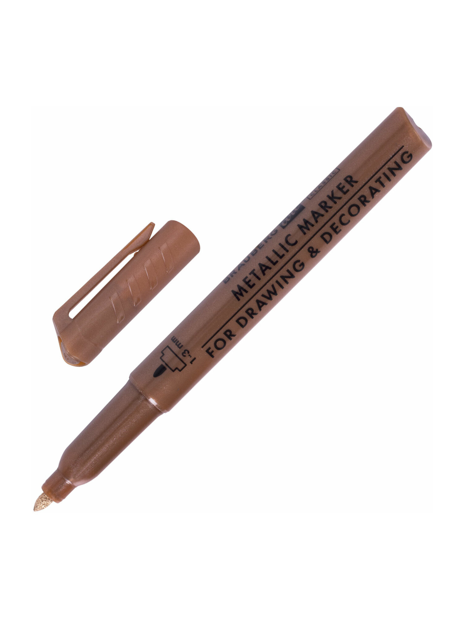 Маркеры Brauberg 3 шт. - фото 10