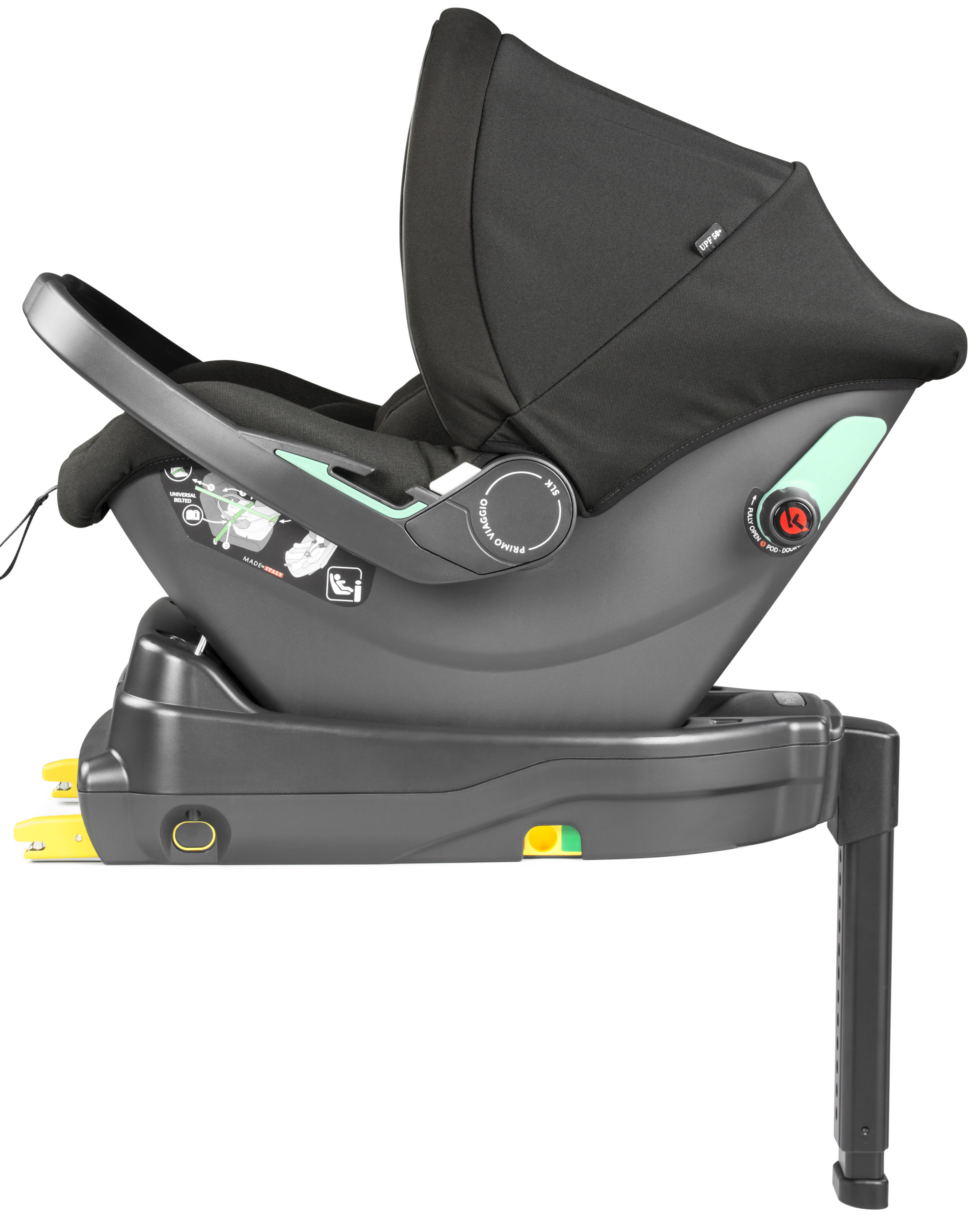 Автокресло Peg-Perego SLK 0 (0 -13 кг) черный - фото 19