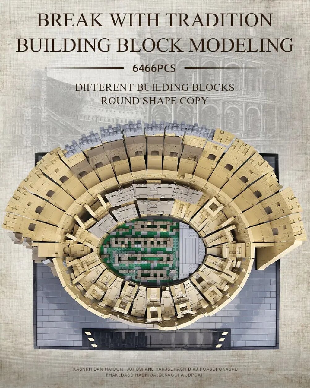Конструктор Mould King Древний Колизей - фото 7