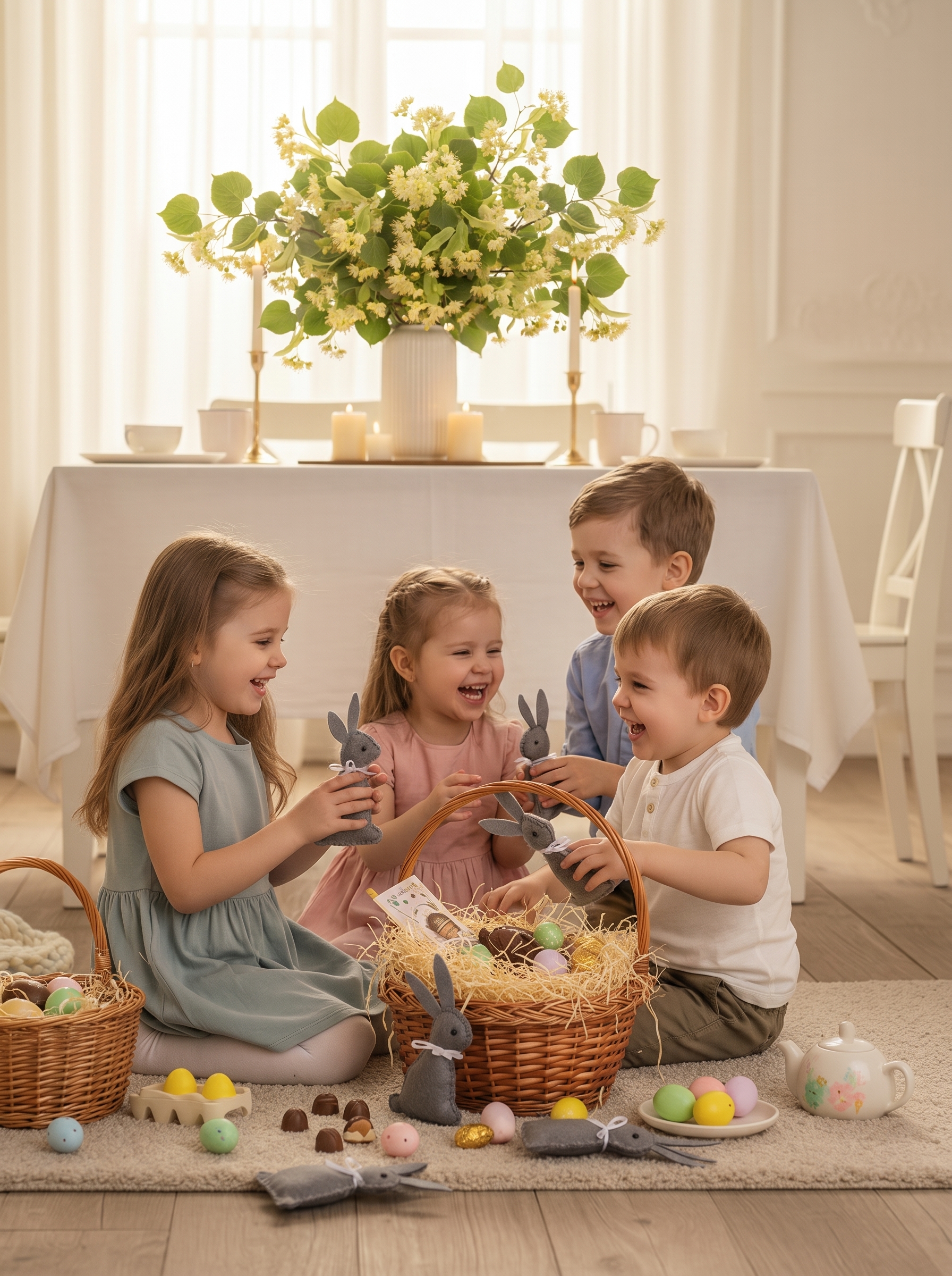 Набор для творчества HappyLine шитье Фетровые зайчики - фото 5