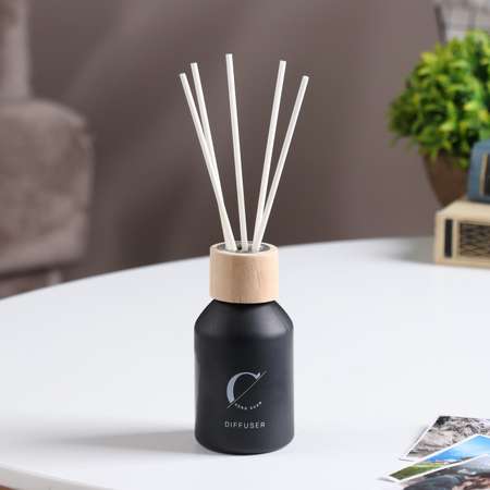 Диффузор Sima-Land ароматический «Home Fragrance» одеколон.черный 100 мл