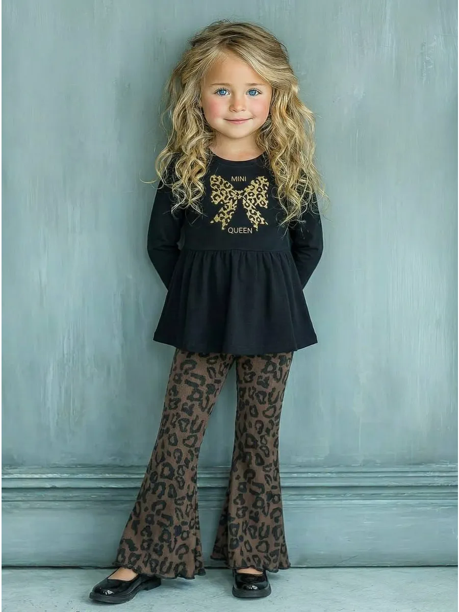Костюм YAXX 023--Костюм леопард/шоколадный (К+КШК) - фото 2