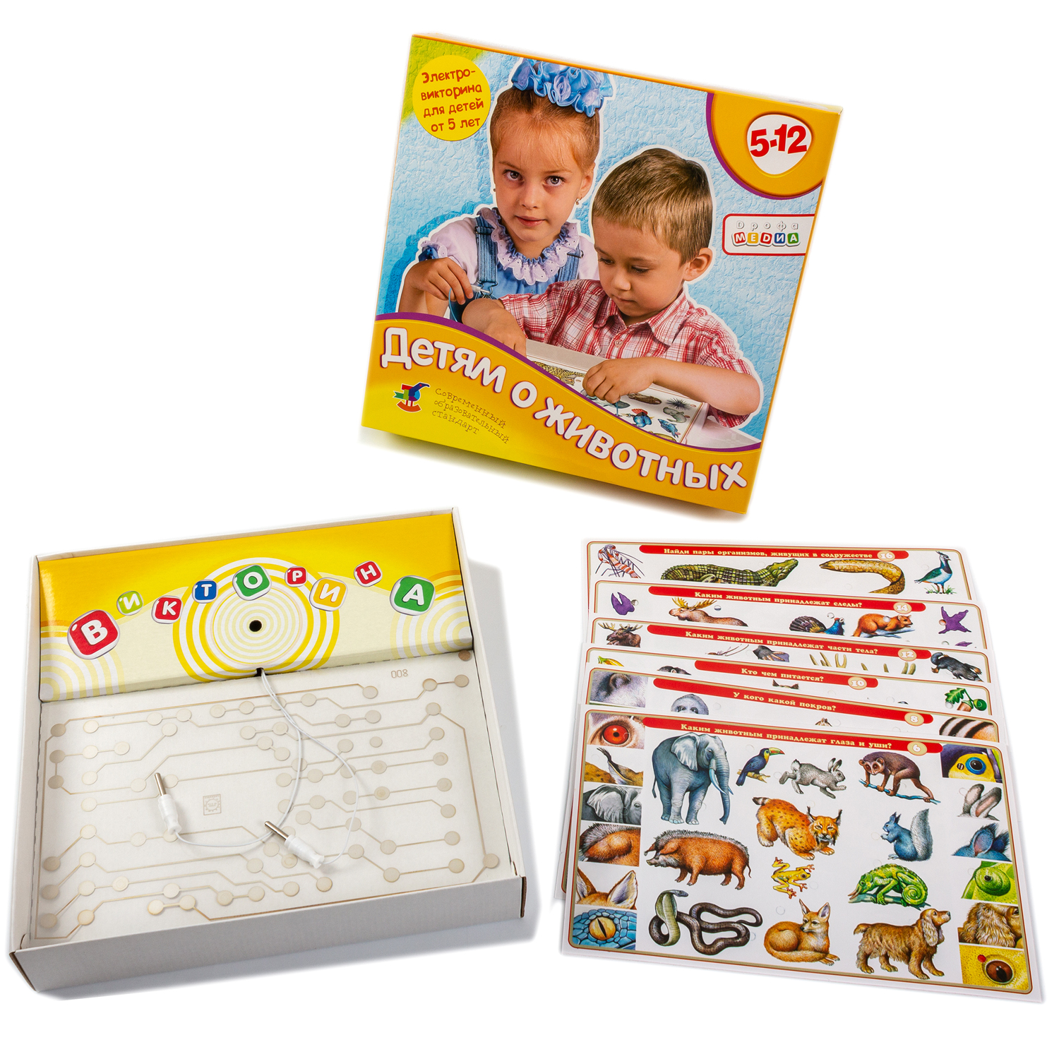 Настольная игра Дрофа-Медиа Электровикторина - фото 8