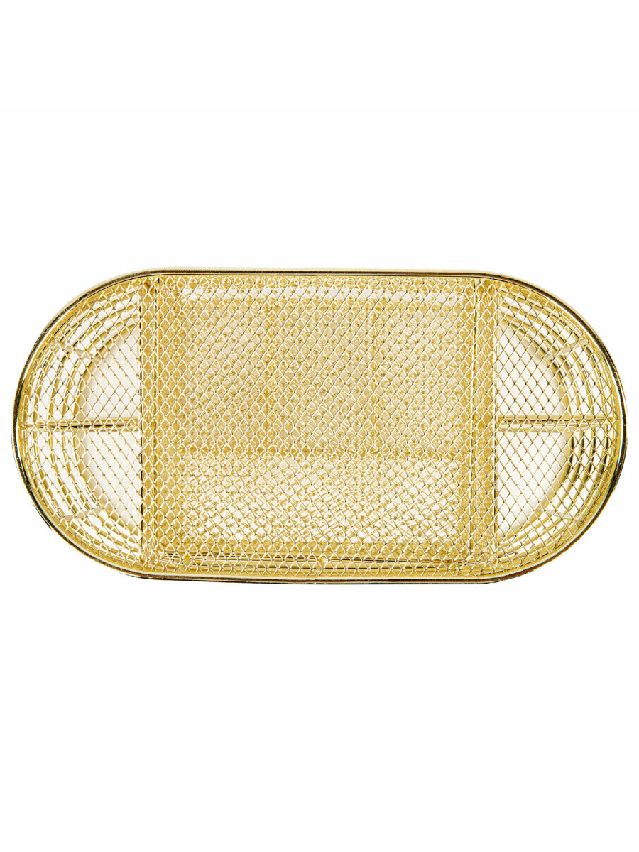 Органайзер для косметики и канцелярии MONTE VITA металлический настольный 9 секций - фото 9