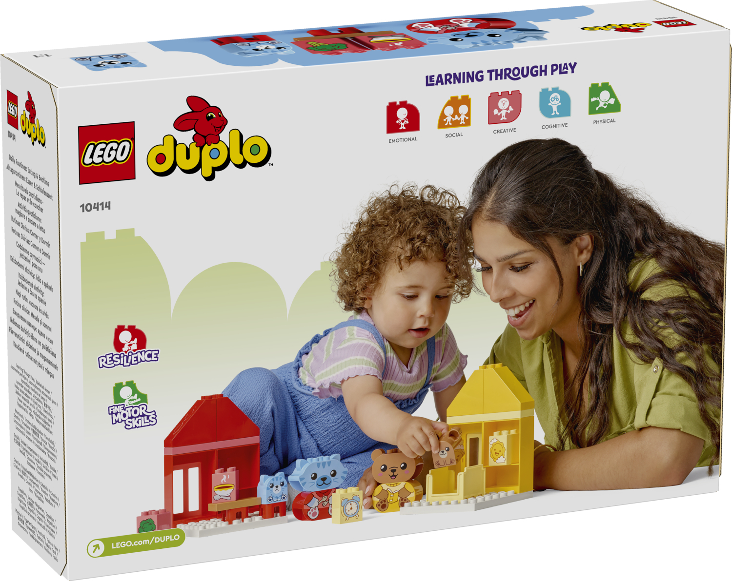 Конструктор LEGO DUPLO Ежедневные занятия Еда и сон - фото 4