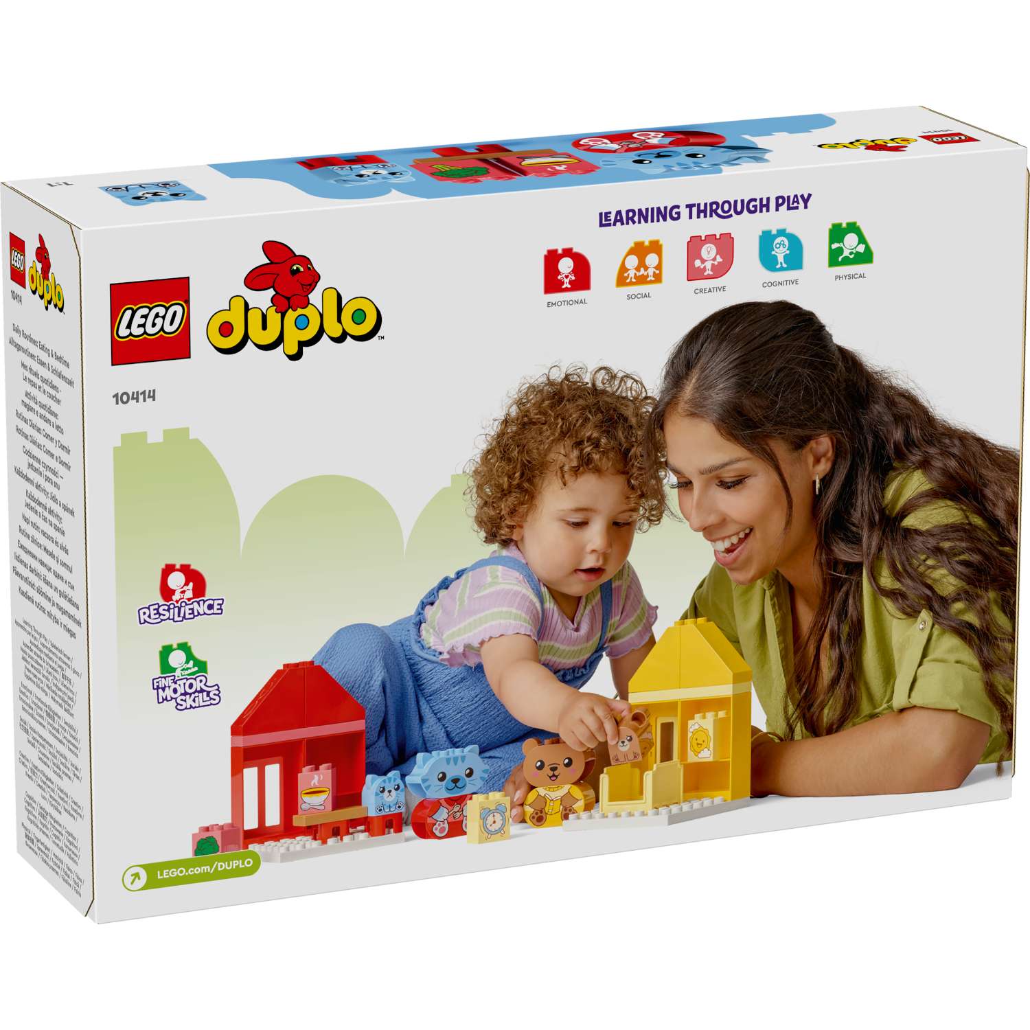 Конструктор LEGO DUPLO Ежедневные занятия Еда и сон 28 дет. - фото 4