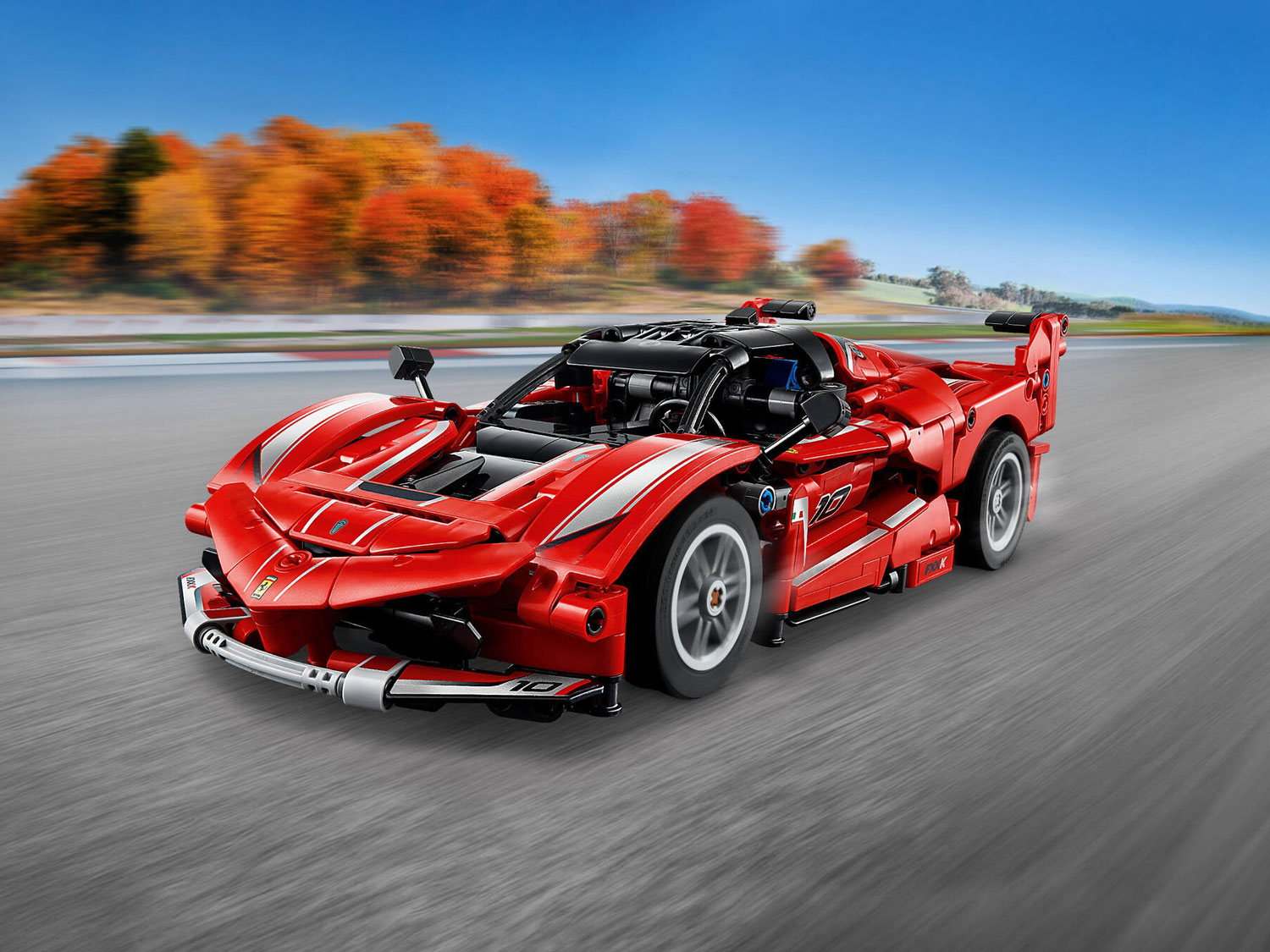Конструктор LEGO Technic Ferrari FXX K 897 дет. - фото 10