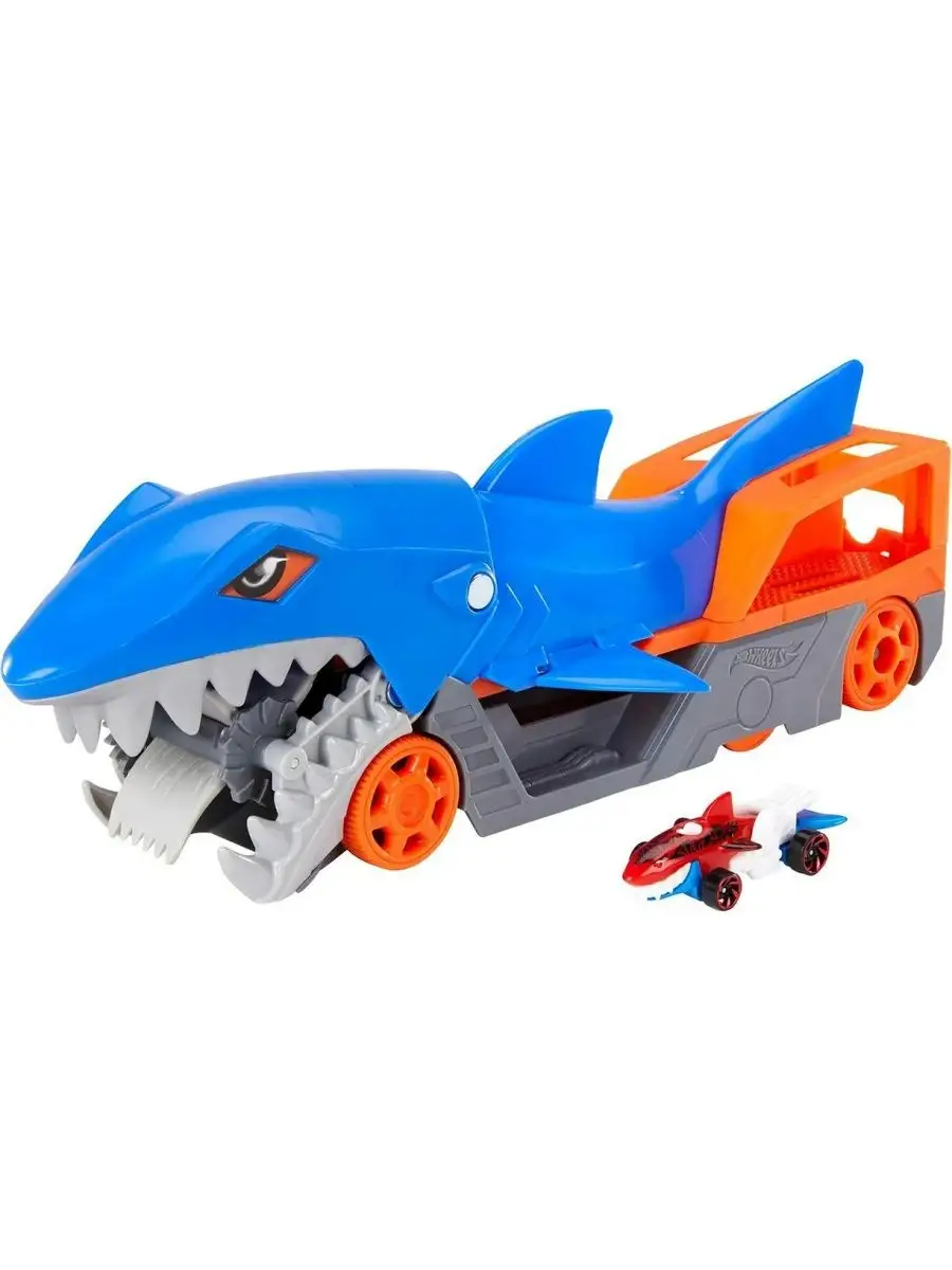 Гараж Hot Wheels Голодная акула с хранилищем 110205 - фото 3