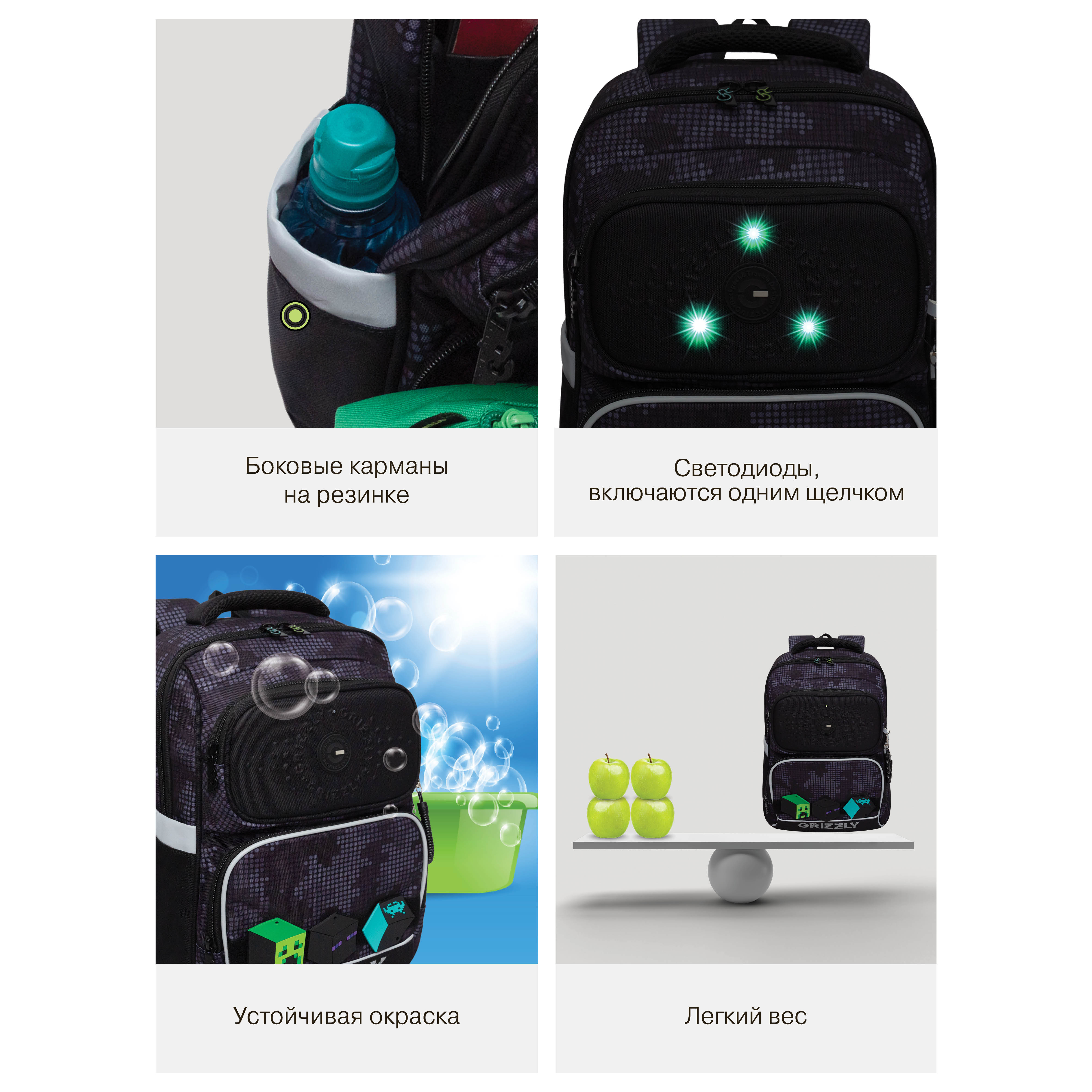 Рюкзак Grizzly Игра - фото 14
