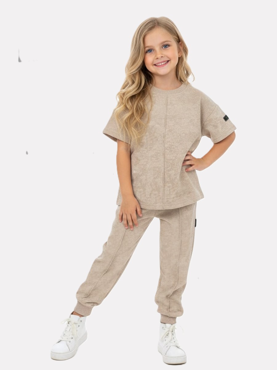 Спортивный костюм VEDDI 2080/6041фп-2024-графит/варенка - фото 1