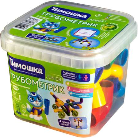 Конструктор ТИМОШКА Трубометрик 30 дет.