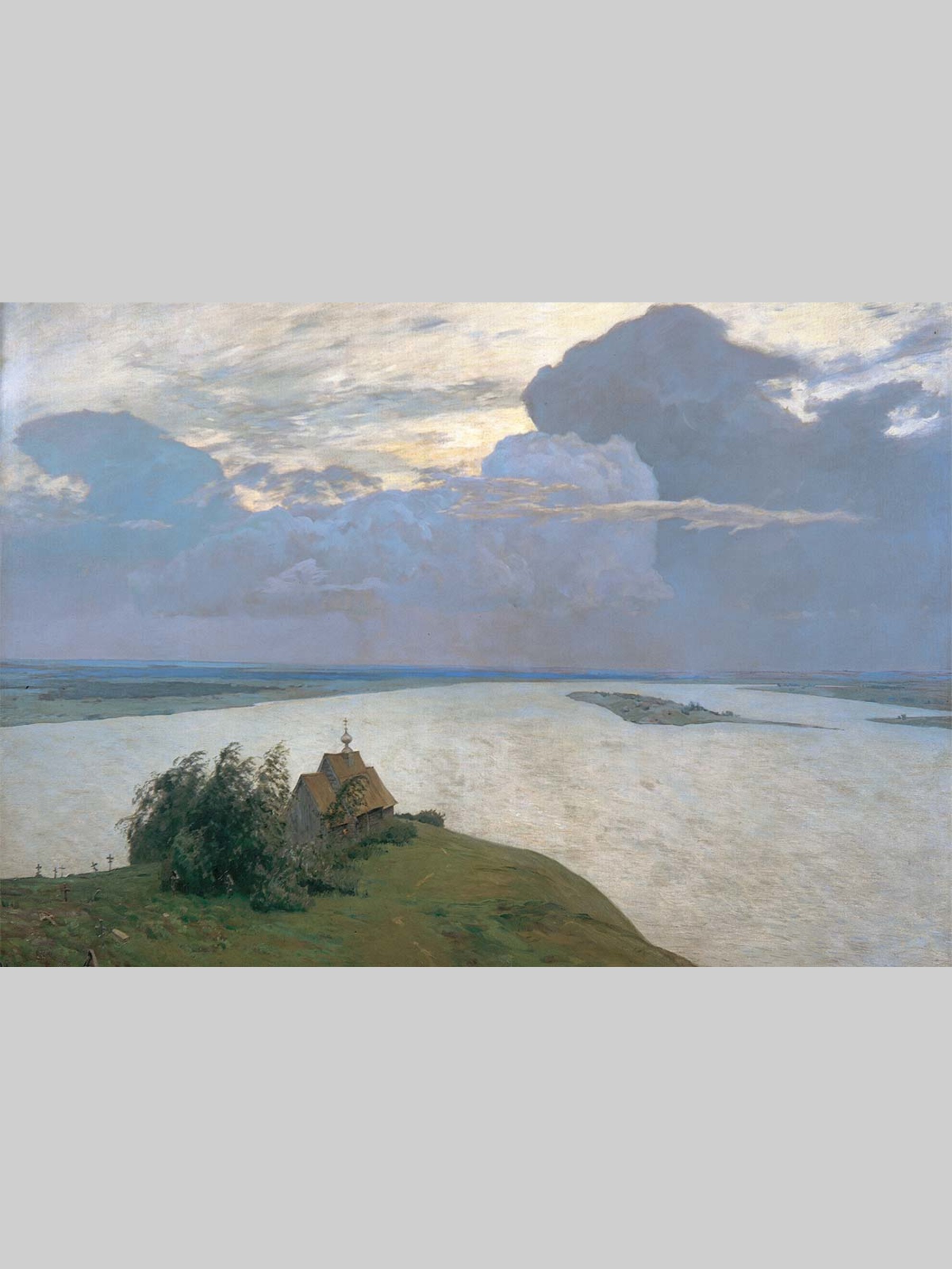 Книга Белый город Исаак Левитан (Великие полотна) - фото 5