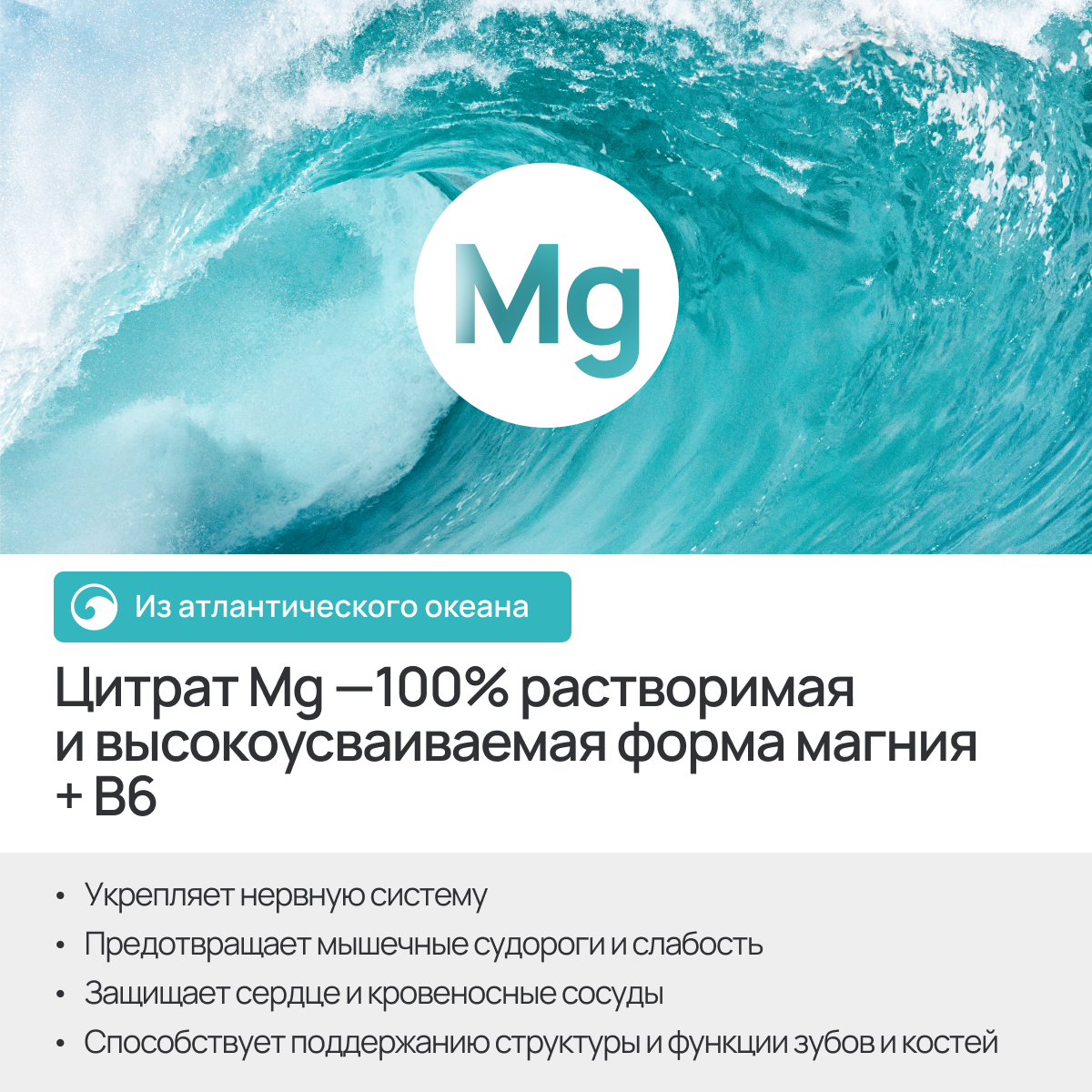 БАД Zolten Tabs минеральный комплекс цитрата магния B6 120 капсул - фото 2