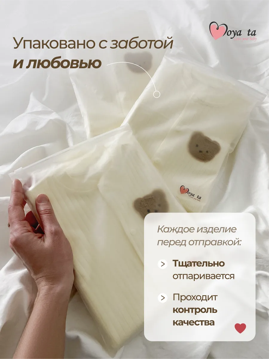 Комбинезон Moya ta slip_one_bear - фото 12