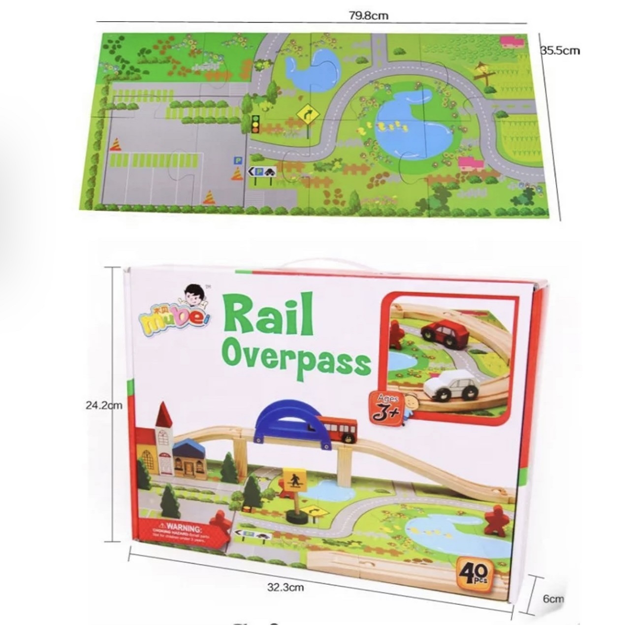 Набор железнодорожный Panawealth International 77-40 - фото 3