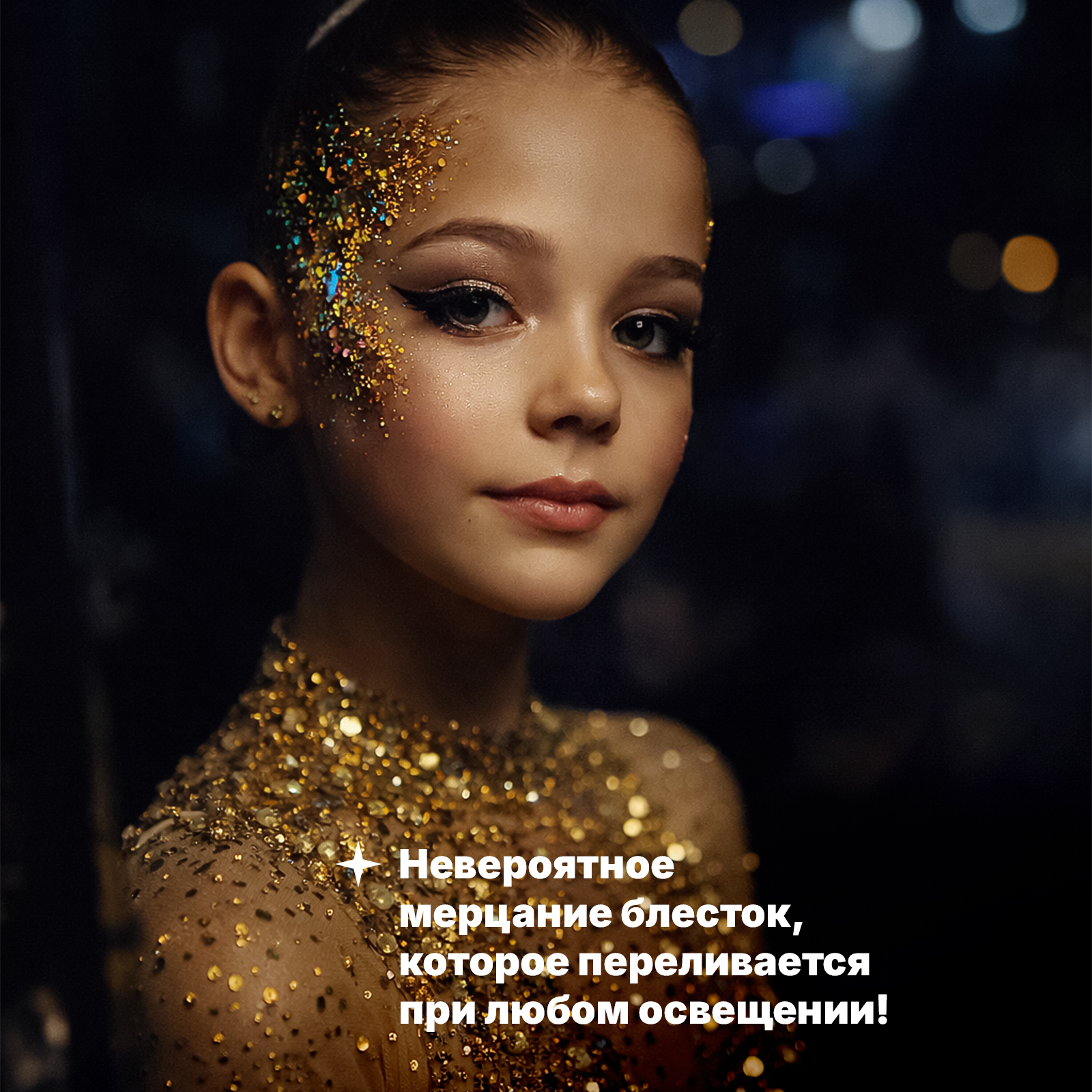 Глиттер шиммер для тела ХОББИЛАБ Сокровище 30 г - фото 2