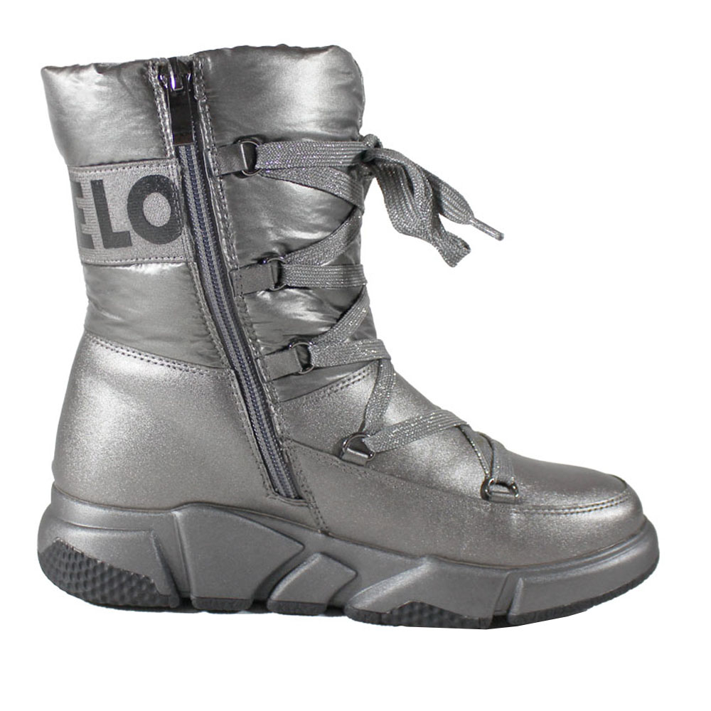 Сапоги Europen G-11554-СВ EUROPEN Сапоги для девочки,серебряный - фото 2