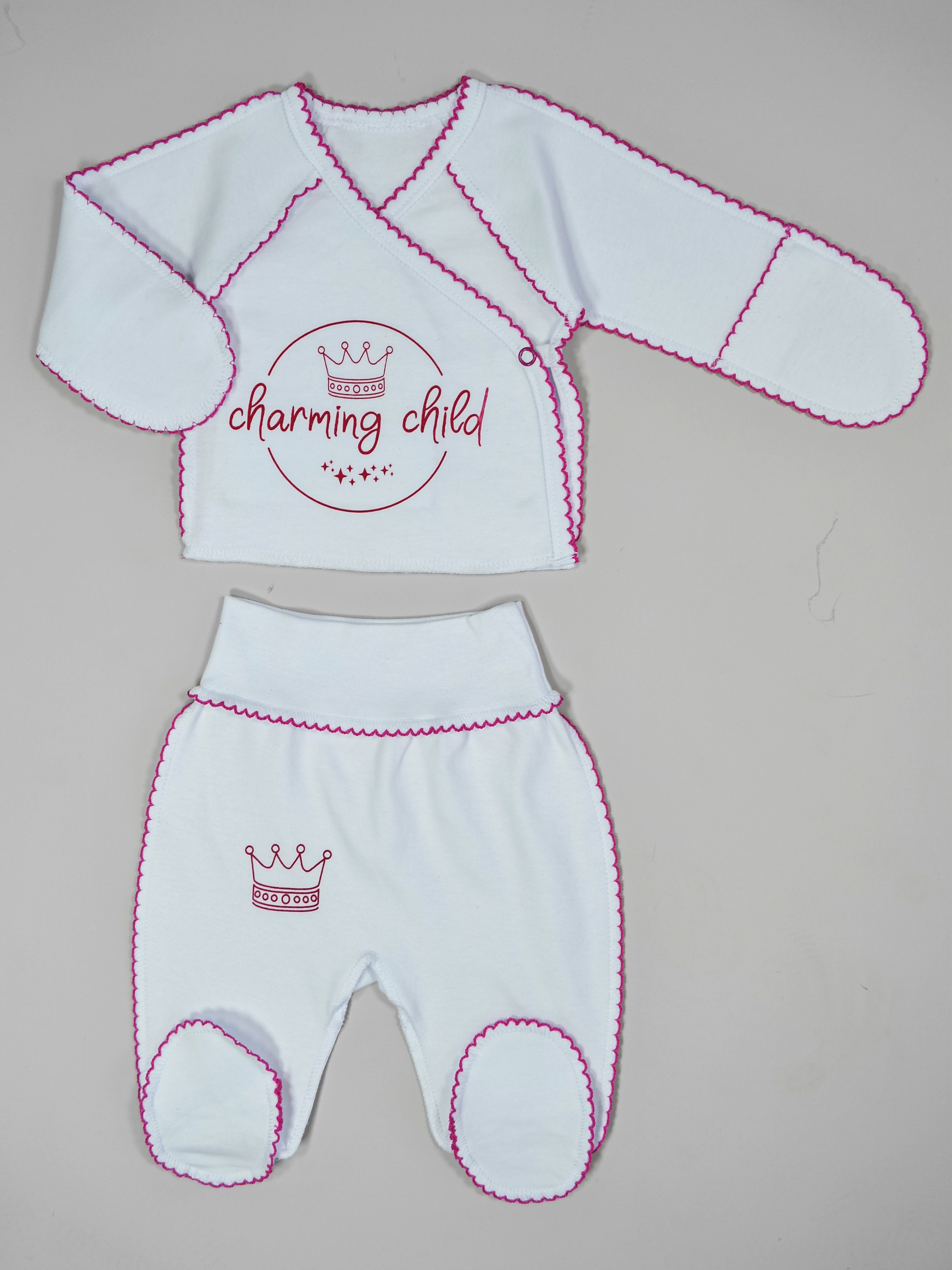 Комплект на выписку Шустрая пчелка 620002КШ/Розовый - фото 2