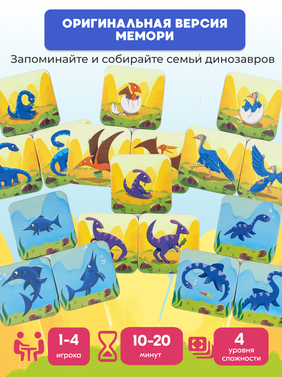 Настольная игра Konik Games Мемо - фото 2